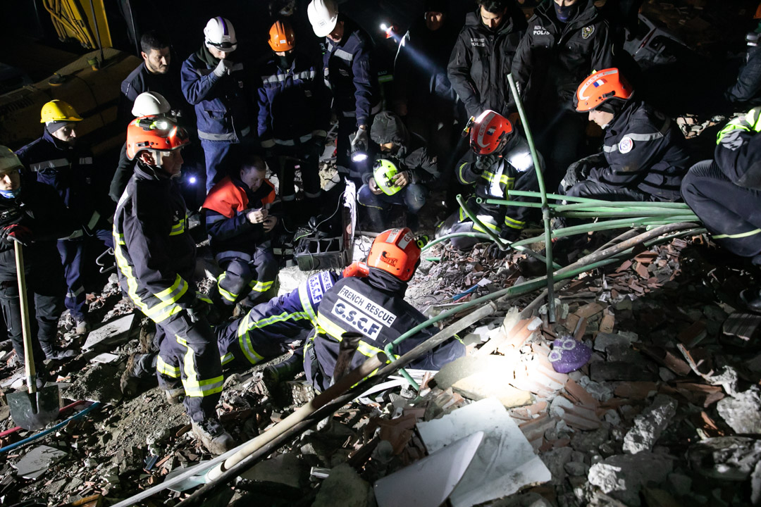 Pompiers humanitaires GSCF pionniers