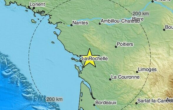 Séisme de magnitude 5.5 en Poitou-Charentes