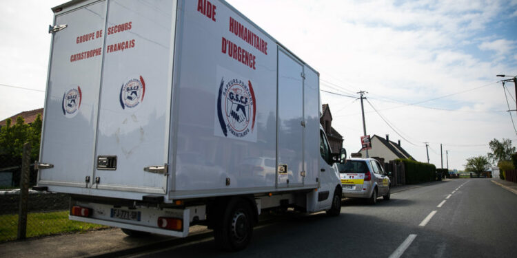 Barrage de Kakhovka en Ukraine : Les pompiers humanitaires du GSCF mobilisés face aux inondations dévastatrices
