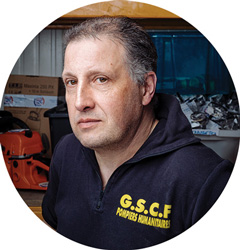 Thierry Velu fondateur du GSCF expert secours catastrophe