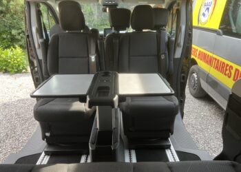 Nouveau véhicule polyvalent pour les pompiers humanitaires du GSCF