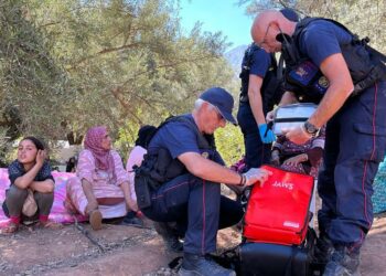 secours humanitaires Maroc / séisme / 2023