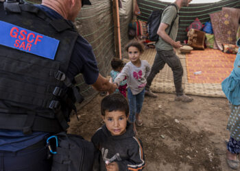Maroc / séisme / enfants