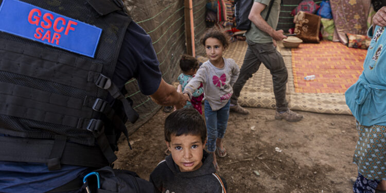 Maroc / séisme / enfants