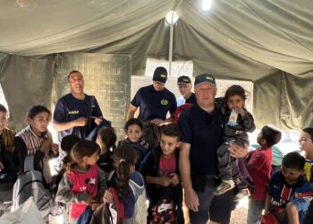 pompiers missions humanitaires Maroc / séisme / enfants