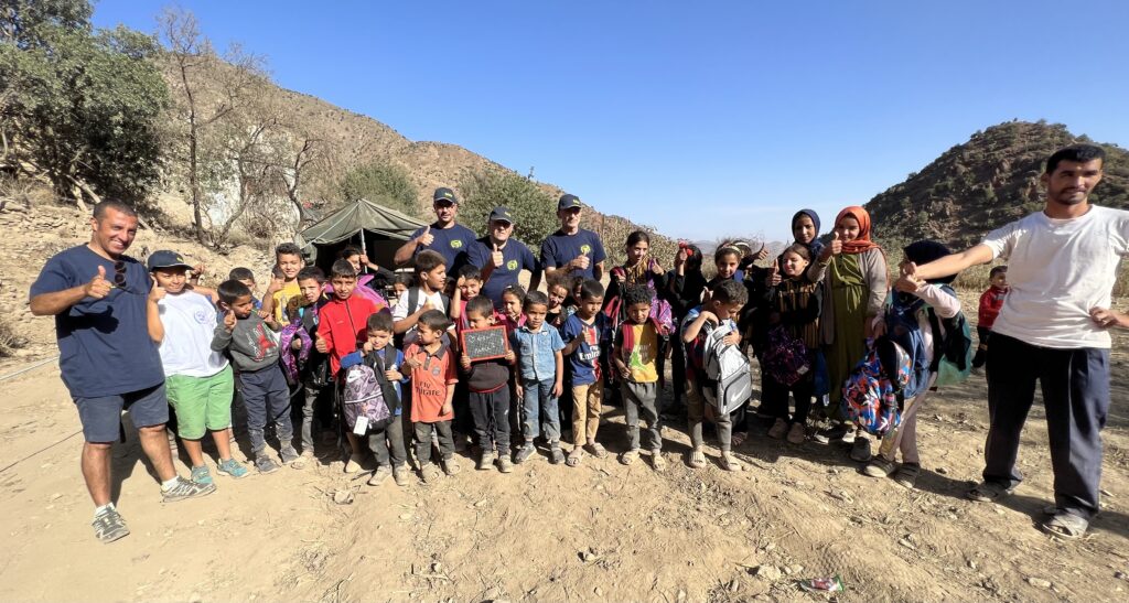 Maroc / séisme / enfants