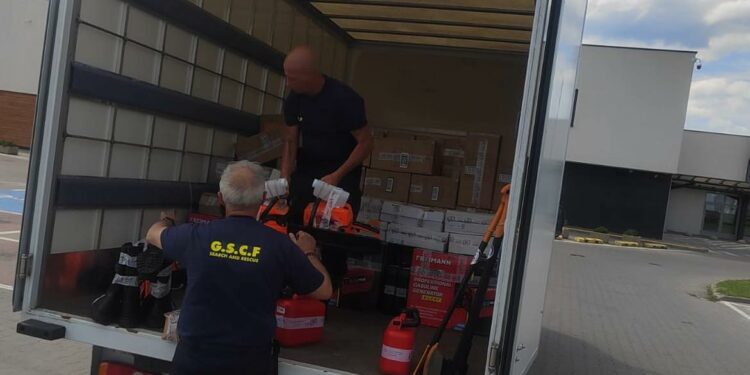 GSCF Apporte un Soutien Matériel Crucial à l’Ukraine