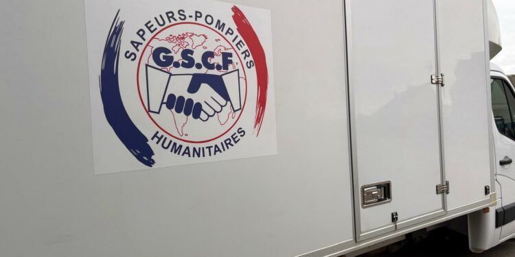 Départ d’une équipe du GSCF en Ukraine pour soutenir les pompiers et la population locale