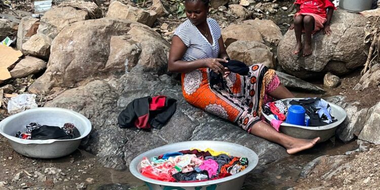 Urgence eau a Mayotte intervention du GSCF