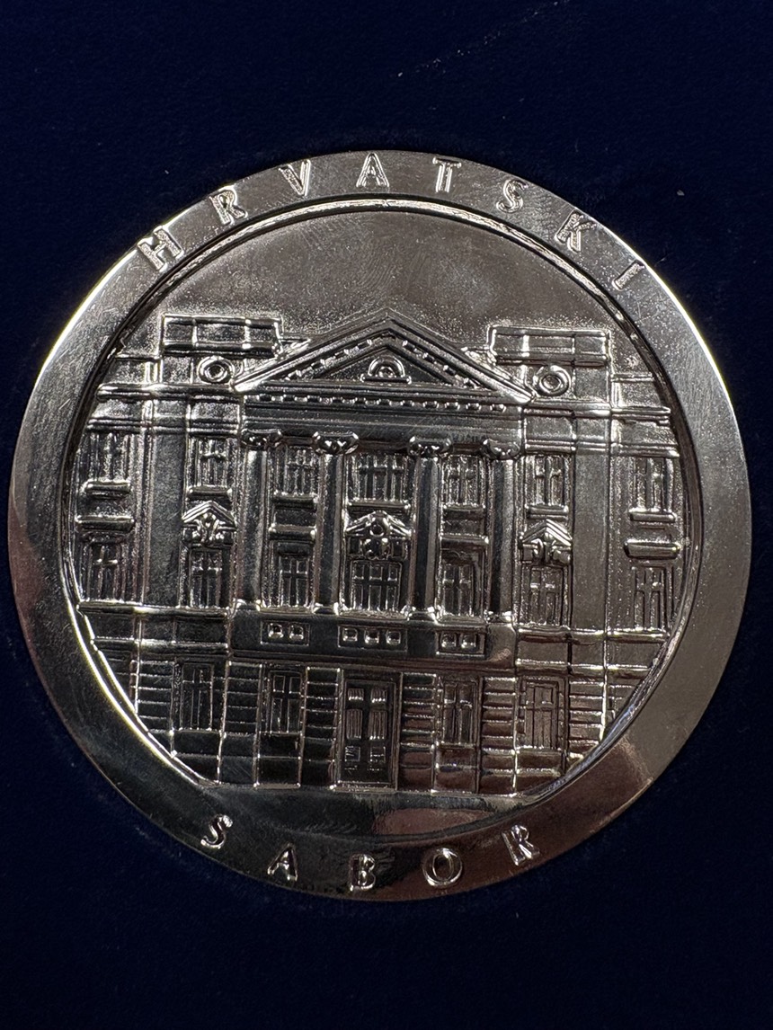 Médaille du Parlement croate