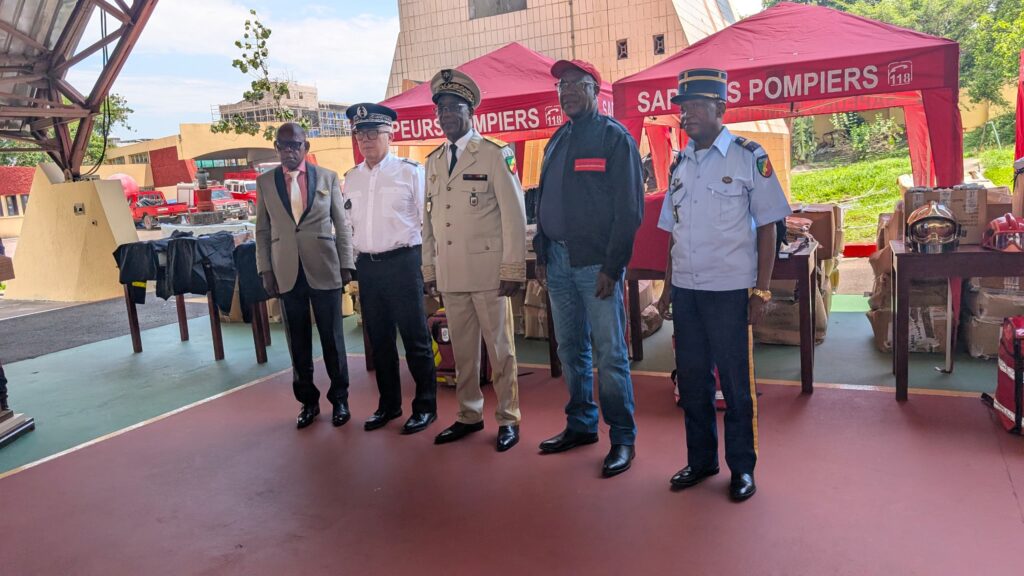 Don exceptionnel du GSCF : un soutien historique aux sapeurs-pompiers du Congo Brazzaville