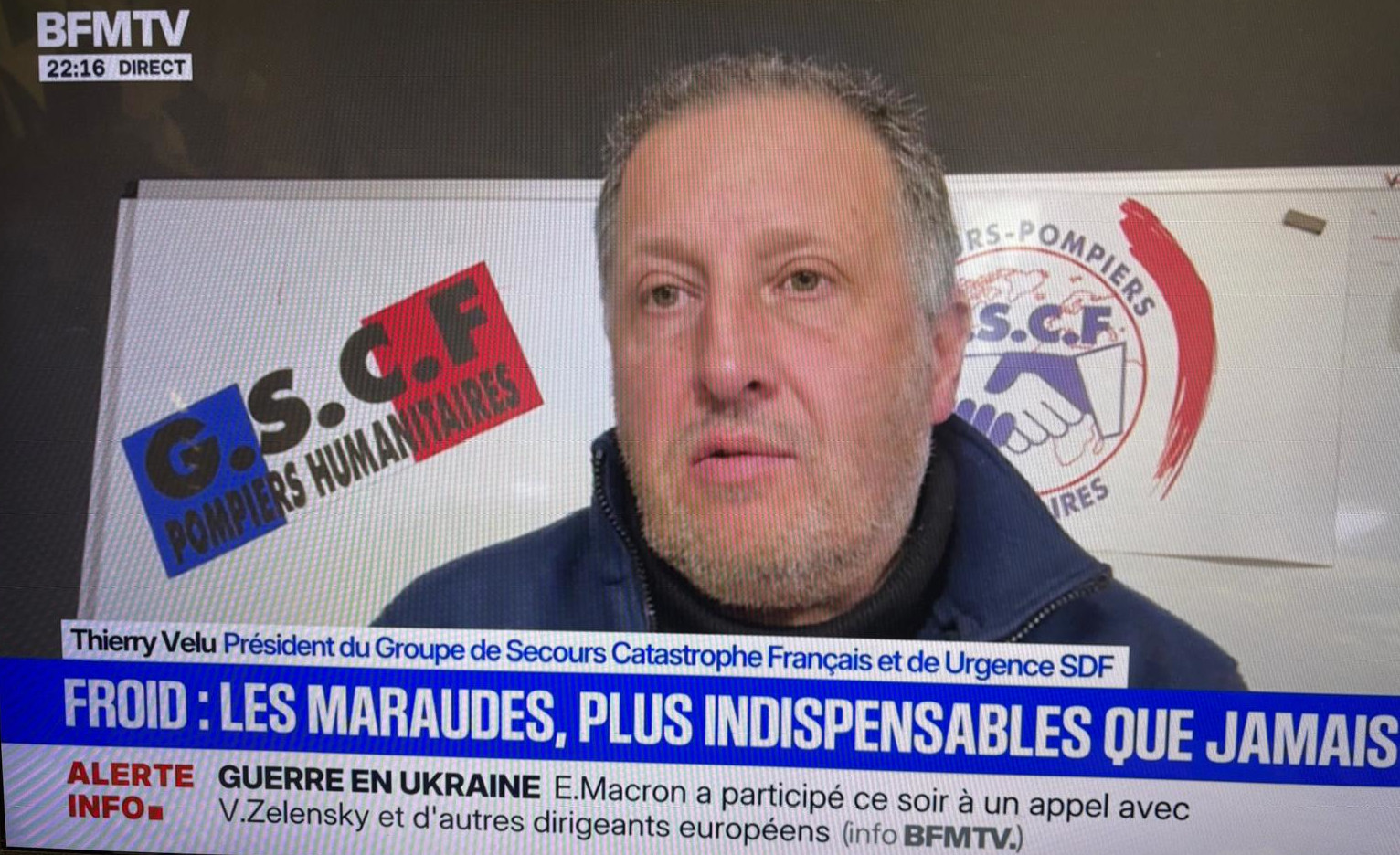 Thierry Velu invité de BFMTV — Plan Grand Froid
