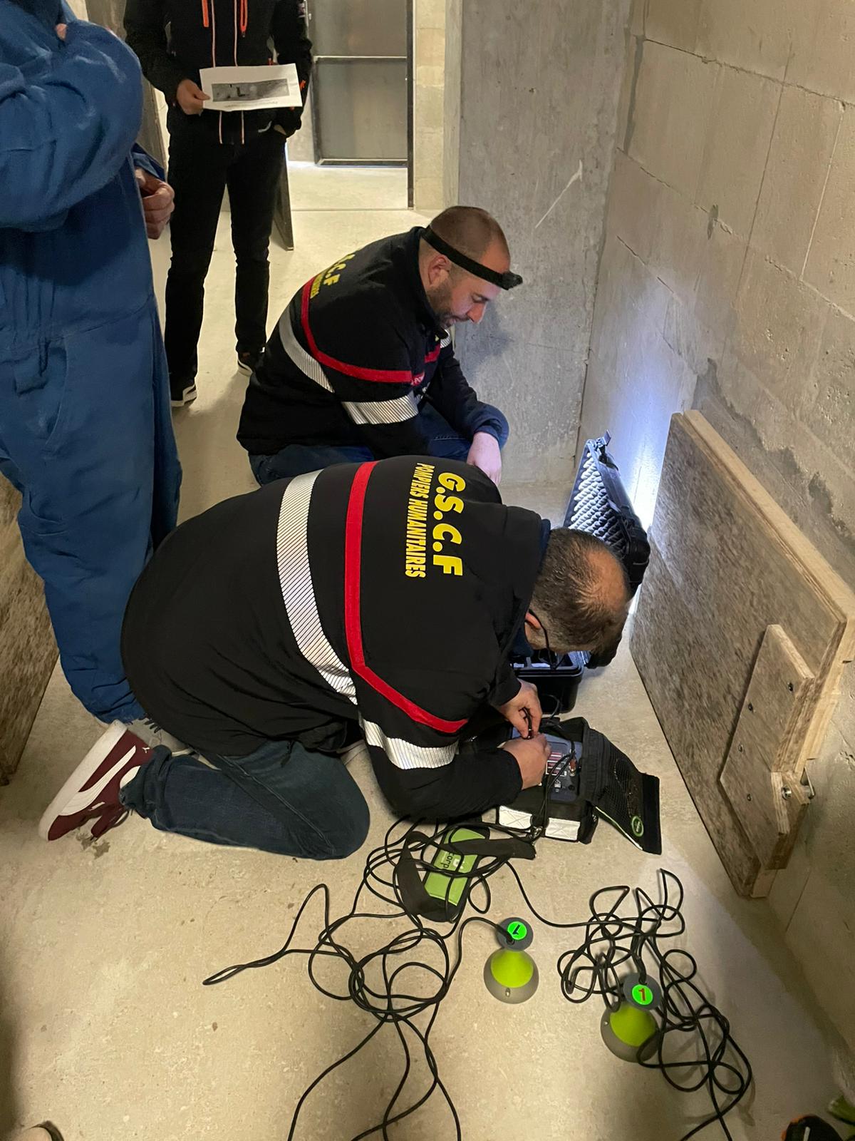Exercice USAR en milieu souterrain