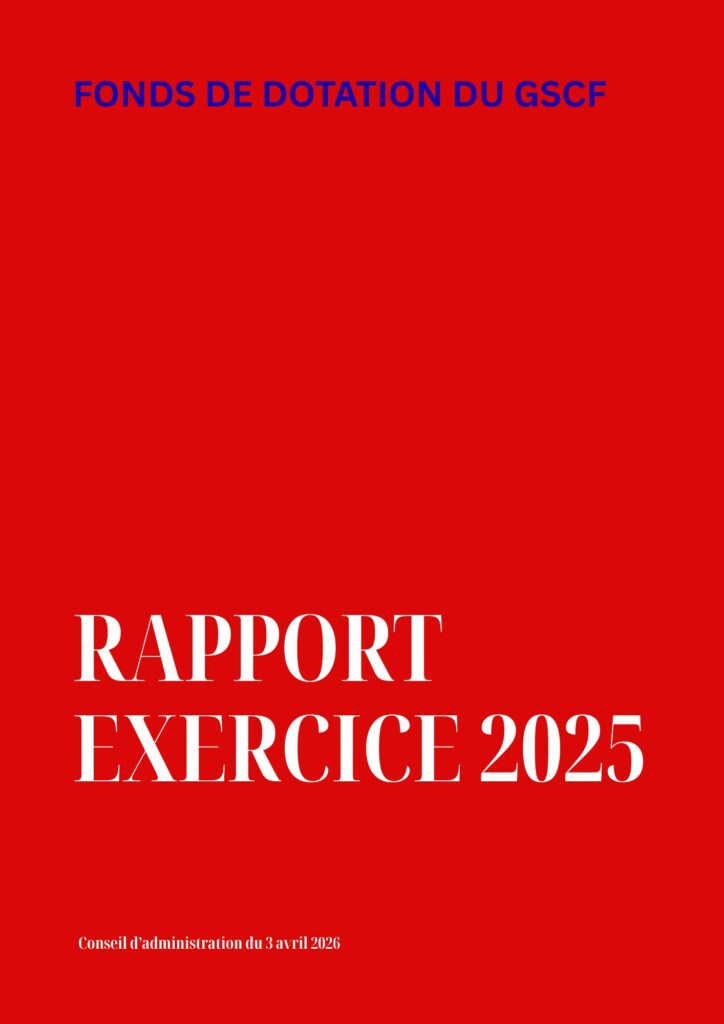 FONDS DE DOTATION RAPPORT EXERCICE 2025