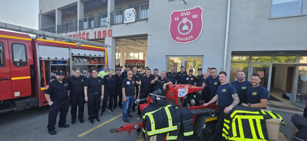 Croatie : le GSCF apporte son soutien aux pompiers face aux inondations