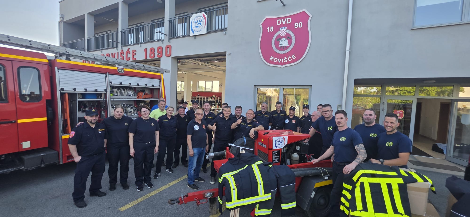 Mission du GSCF en Croatie