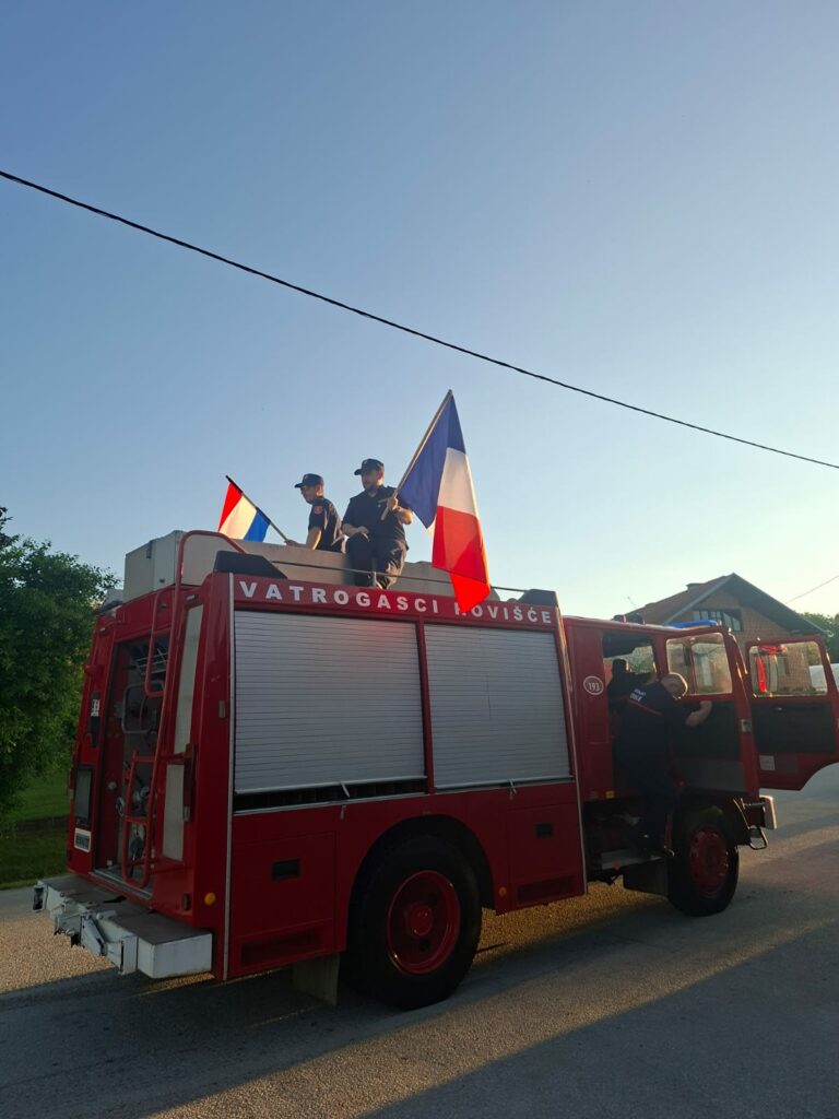 Croatie : grâce au GSCF, les centres de secours de Rovišće et Ruševac disposent aujourd’hui de moyens d’intervention