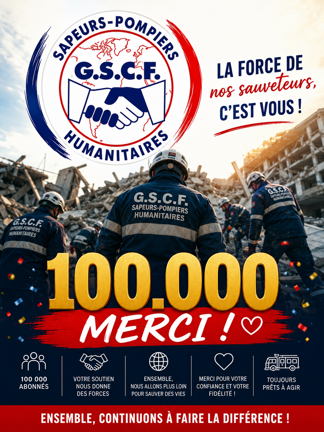 Le GSCF franchit les 100 000 abonnés sur Facebook