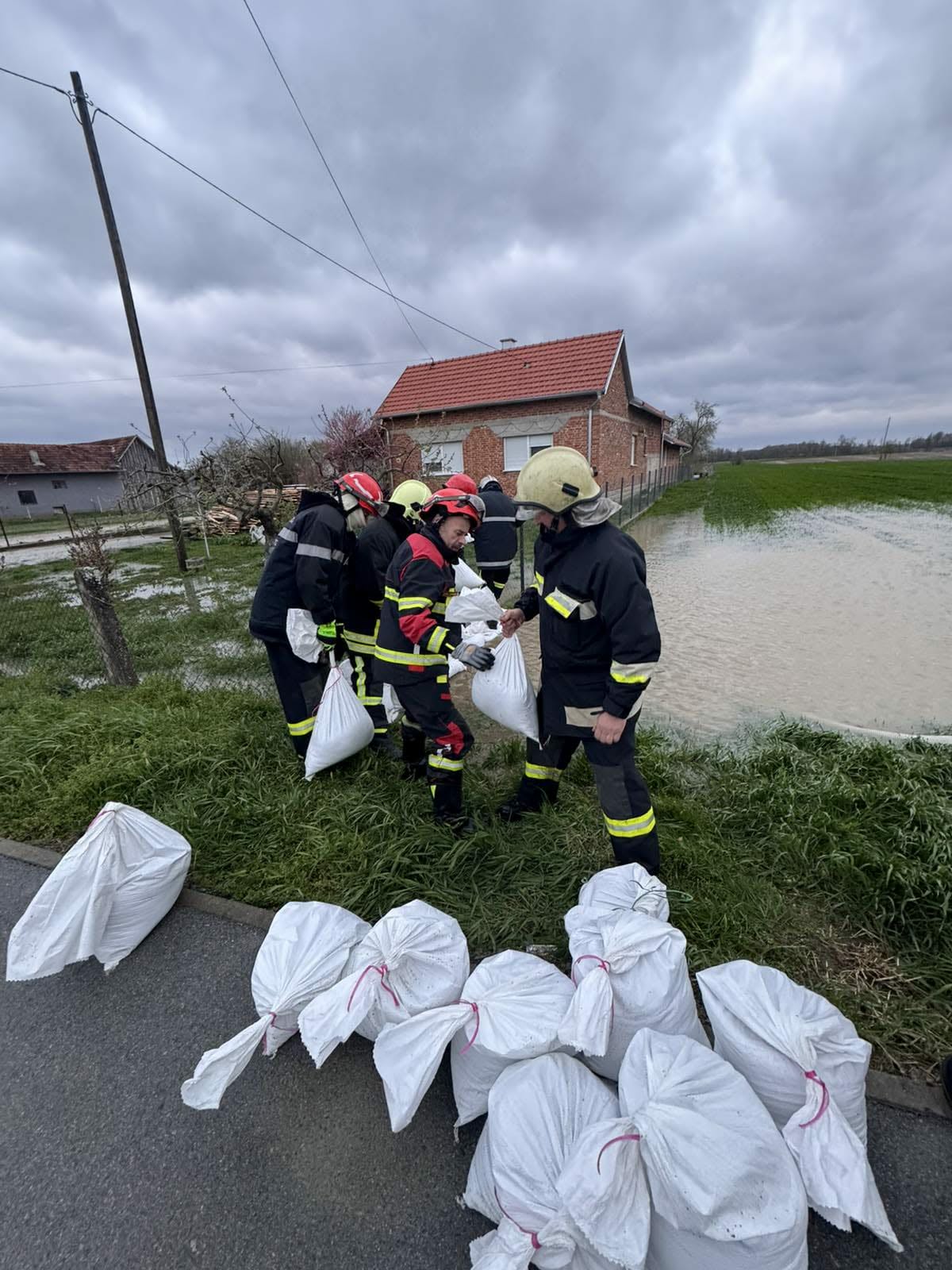 Inondation en Croatie