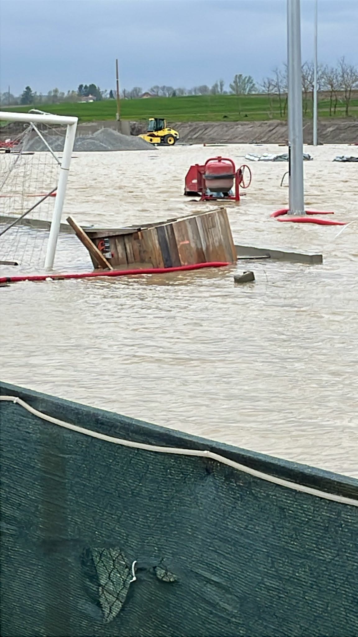 Intervention des secours lors d'une inondation