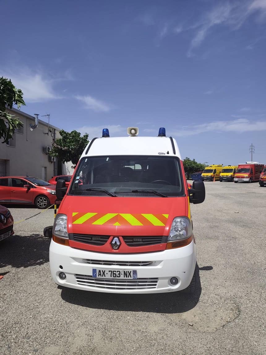 VSAV offert par le SDIS de la Drôme au GSCF, 19 juin 2026