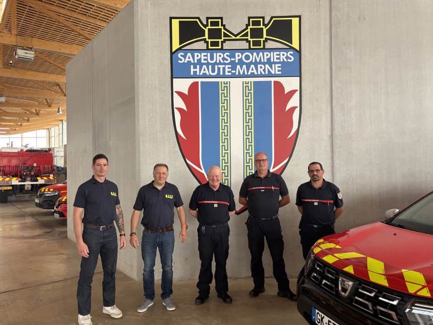 Rencontre entre le GSCF et le SDIS de la Haute-Marne