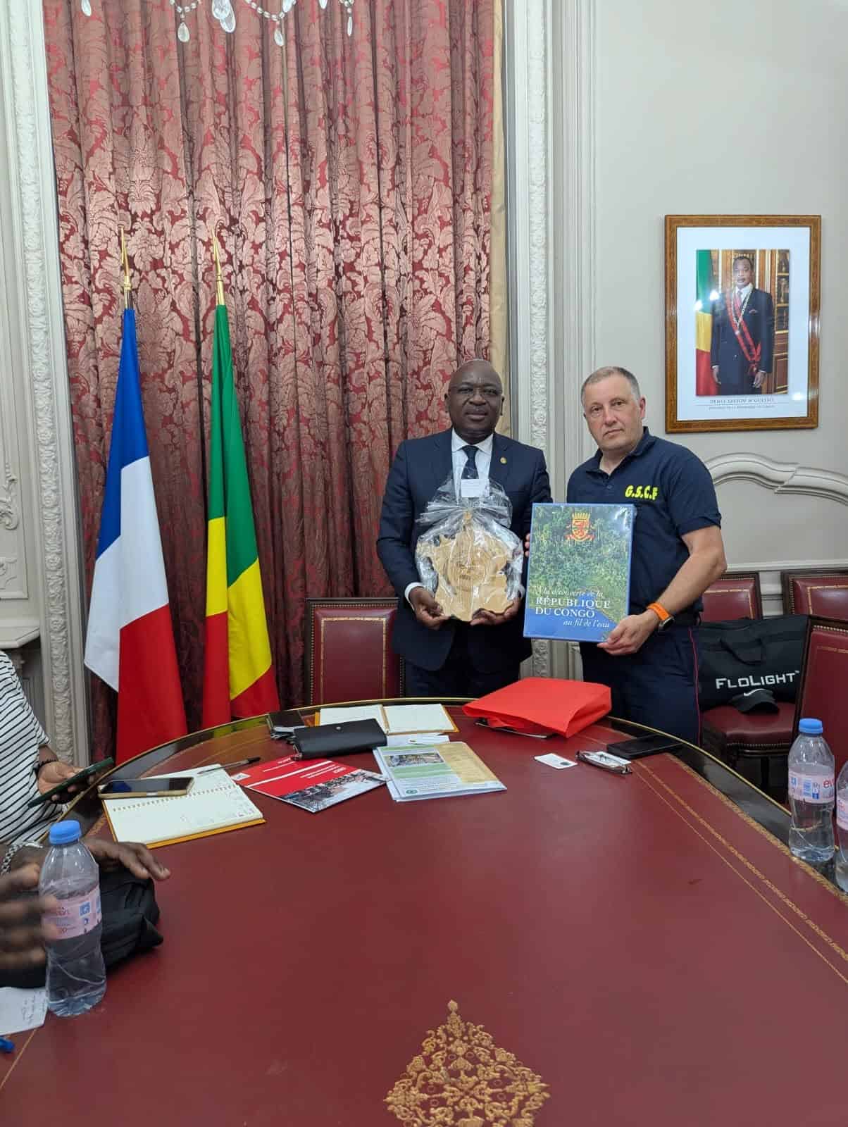 Rencontre entre le GSCF et l'Ambassade de la République du Congo à Paris